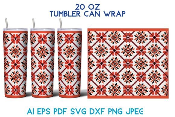 20 Oz Tumbler Embroidery Holiday Decor for Crafts & Graphics