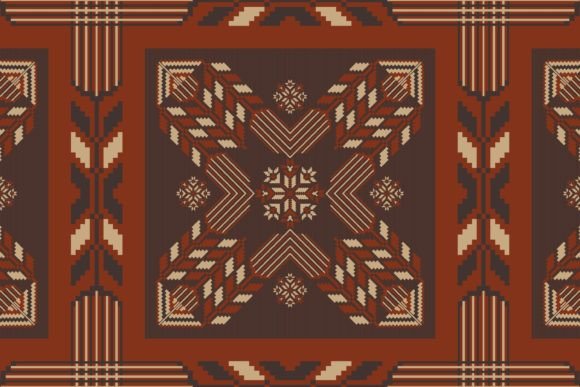 Exploring Embroidery Floral Square Pattern for Handmade Crafts