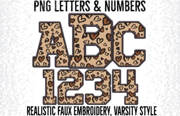 Leo Valentine Faux Embroidery Letters Review